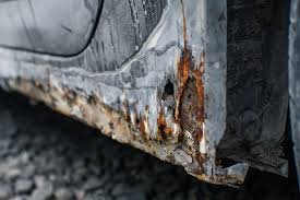 Rust or Corrosion Around Car Damaged Areas New Brunswick Repair